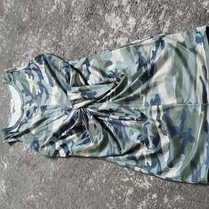 Goodnight Macaroon camo dress